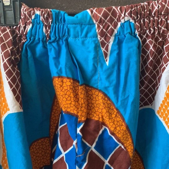 NFS/Gifted Vtg 70s Robe & Shorts Pajama Lounge Set Excellent Condition - Picture 7 of 10